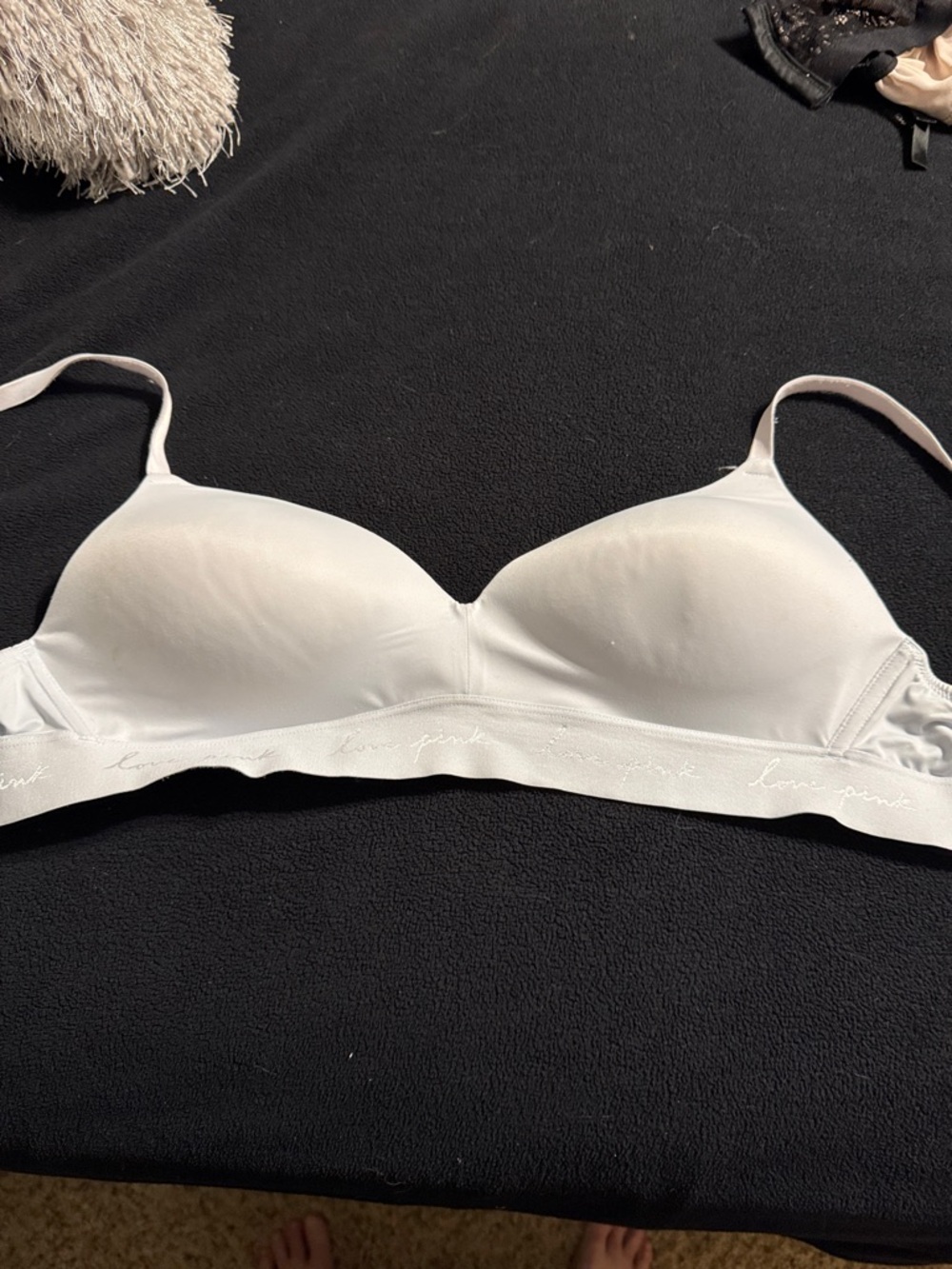 PINK Victoria's Secret Light Pink Wireless Molded Cup Bra